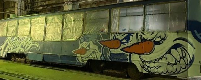 В Новосибирске начнет функционировать трамвай с символикой ХК «Сибирь»